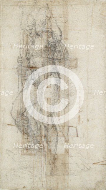 Figure of Christ rising from the Tomb, c1490-1560. Artist: Michelangelo Buonarroti.