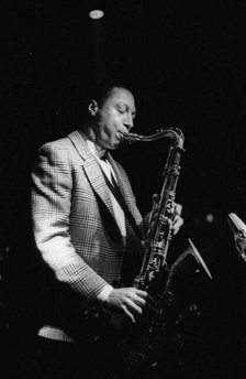 Ralph Moore, Ronnie Scott’s Jazz Club, Soho, London, March 1992. Creator: Brian O'Connor.