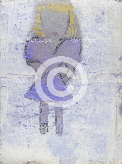 Girl with Blond Hair, ca. 1939-1940. Creator: Unknown.