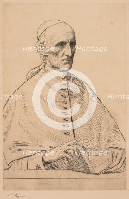 Cardinal Manning. Creator: Alphonse Legros (French, 1837-1911).