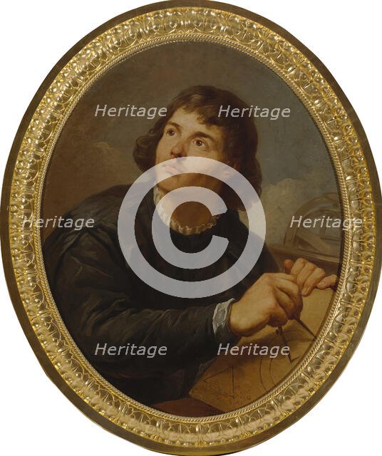 Portrait of Nicolaus Copernicus (1473-1543), 1782-1783. Creator: Bacciarelli, Marcello (1731-1818).