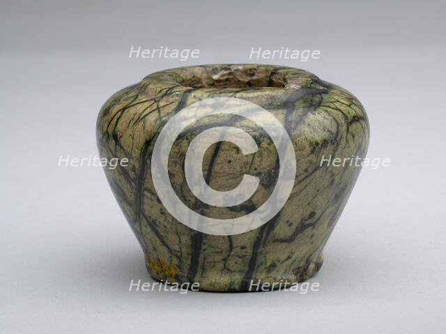 Kohl Jar, Egypt, New Kingdom, Dynasty 18 (about 1550-1069 BCE). Creator: Unknown.