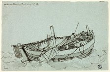 Ostende Fishing Boat, August 17,1860. Creator: Clarkson Stanfield.