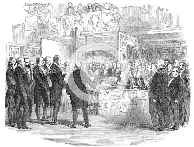 Conversazione of the Educational Exhibition, in St. Martin's-Hall, 1854. Creator: Edmund Evans.