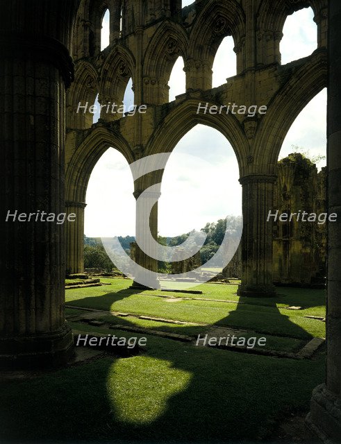 Rievaulx Abbey, North Yorkshire, 1988. Artist: Paul Highnam
