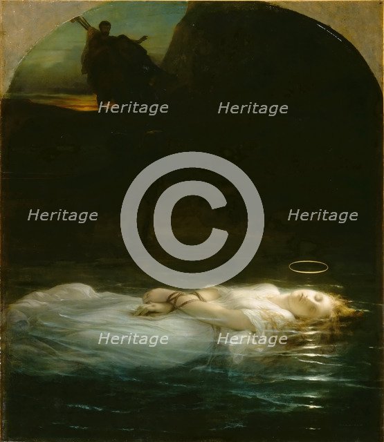 The Young Martyr (La Jeune Martyre), 1855.