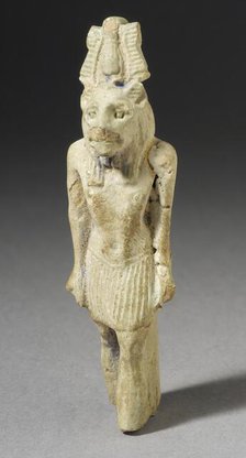Crowned Male Figure, Late Period (724-333 BCE). Creator: Unknown.