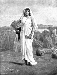 Pictures from the Royal Academy: Ruth - F. Goodall, R.A., 1895. Creator: George Meisenbach.