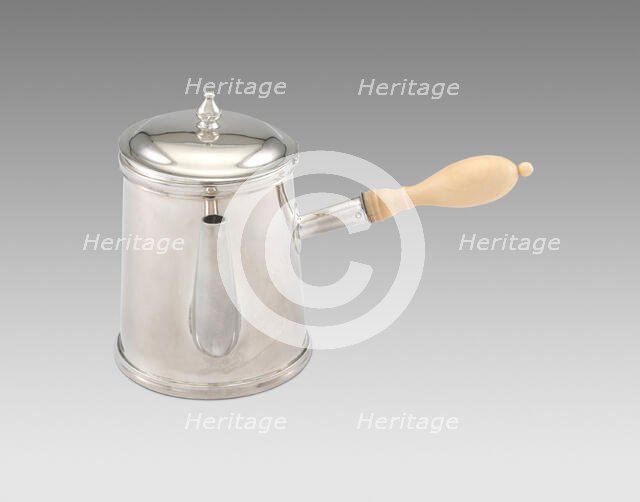 Chocolate Pot, c. 1846/53. Creator: Jones, Ball & Poor.