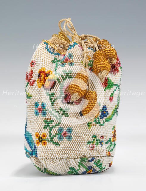 Coin purse, European, 1780-1810. Creator: Unknown.