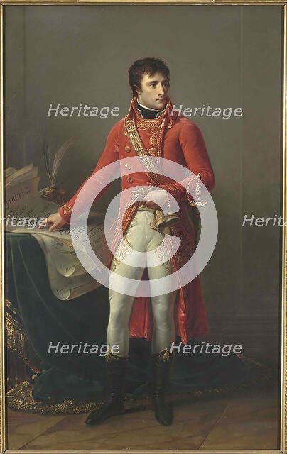 Napoleon Bonaparte as First Consul of France, 1803. Creator: Gros, Antoine Jean, Baron (1771-1835).