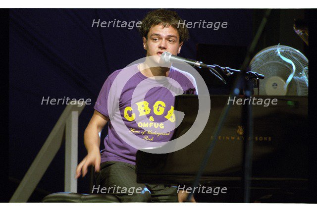 Jamie Cullum, Brecon, 2003.   Artist: Brian O'Connor.