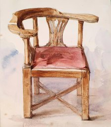 Corner Chair, c1837-1867. Creator: John Phillip.