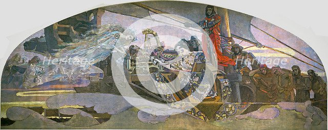 Princess of Dream (La Princesse lointaine), 1896. Artist: Vrubel, Mikhail Alexandrovich (1856-1910)