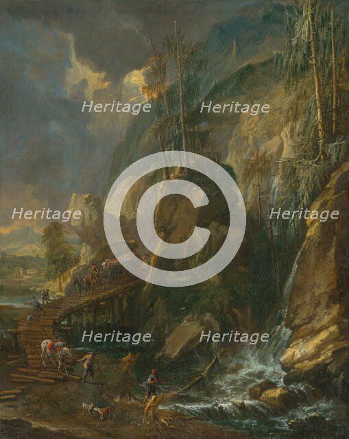 Before the Storm, 1690-1700. Creator: Anton Faistenberger.