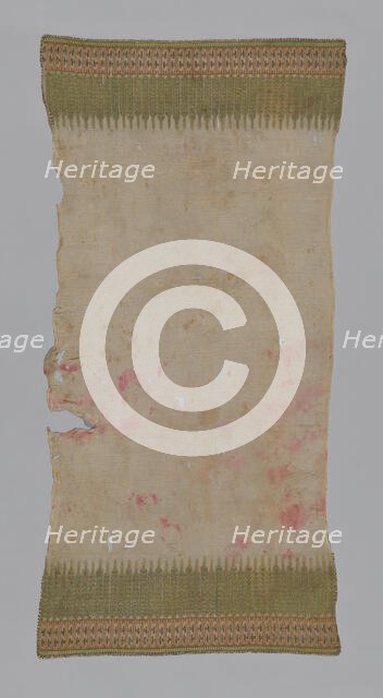 Towel or Napkin, Turkey, 19th century. Creator: Unknown.