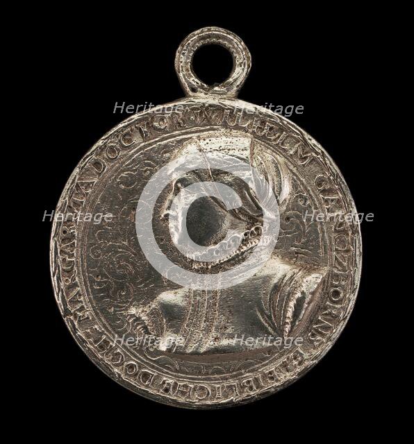 Margarethe Ganzhorn Balbus, Wife of Johann Balbus [obverse], 1565. Creator: Joachim Deschler.