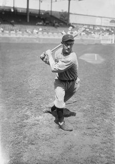 Fritz Coumbe, Cleveland AL (baseball), 1918. Creator: Bain News Service.