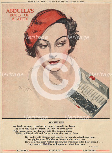 'Abdulla's Book for Beauty - Seventeen', 1935. Artist: Unknown.