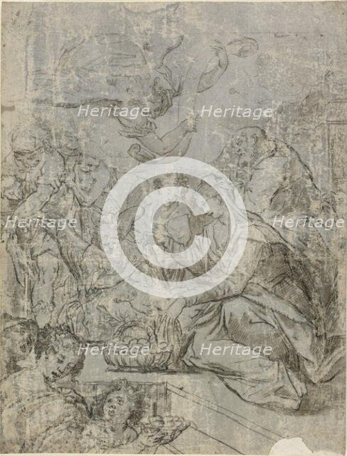 Nativity, n.d. Creator: Matteo Rosselli.