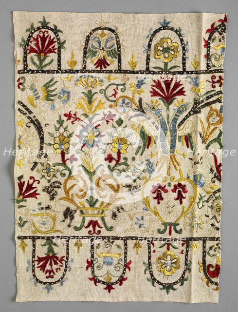 Border Strip of a Skirt, 1600s - 1700s. Creator: Unknown.