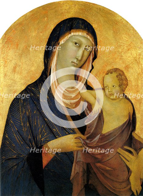 Madonna and Child, ca 1320. Artist: Segna di Bonaventura (active 1298-1331)