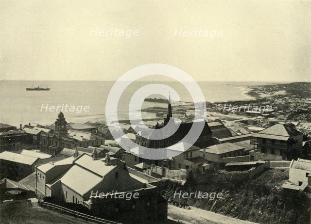 'Algoa Bay and Port Elizabeth, from the Lighthouse', 1901. Creator: Wilson.