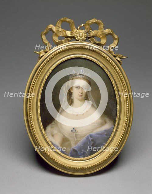 Empress Eugenie, c1860-1865. Creator: Pierre Paul Emmanuel de Pommayrac.