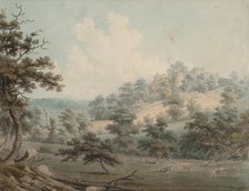 Castle on Hill, 1796. Creator: Edward Dayes.