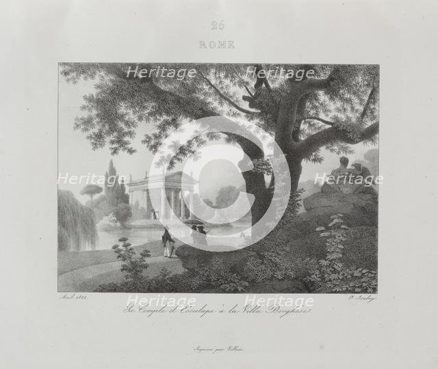 Voyage en Italie en 1822, 1833. Creator: Jean-Baptiste Isabey (French, 1767-1855).