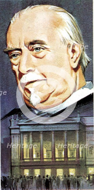 Thomas Beecham (1879-1961), English conductor and impresario. Artist: Unknown