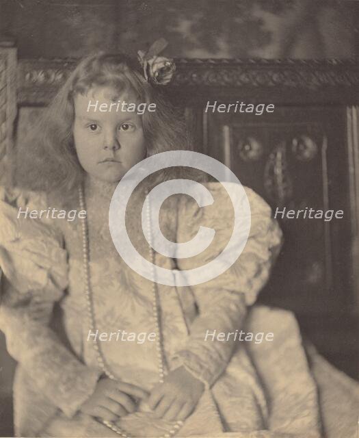 Helen Sears, 1895. Creator: Sarah Choate Sears.