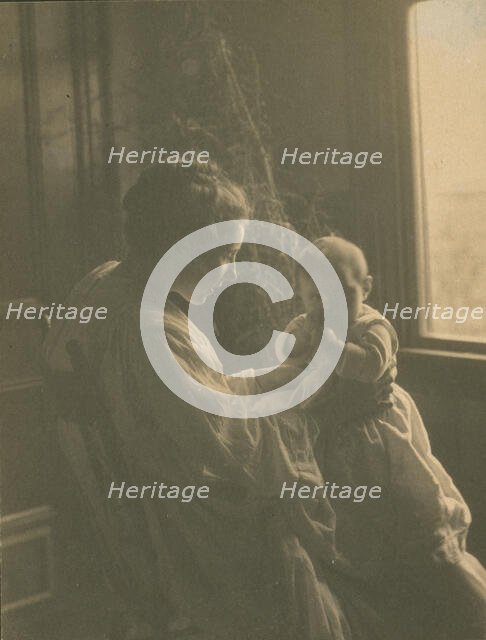 Mother and child, c1900. Creator: Sarah J. Eddy.