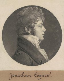 Williams Carter, c. 1808. Creator: Charles Balthazar Julien Févret de Saint-Mémin.