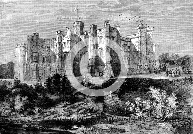 Brancepeth Castle, Durham, 1858. Creator: Smyth.