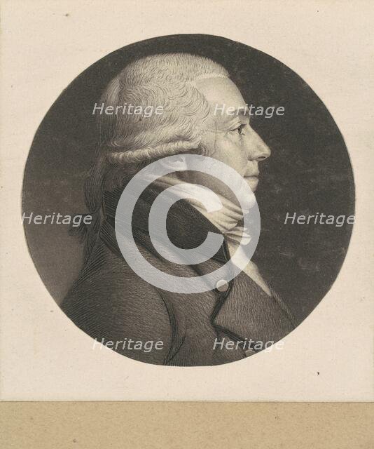 Francis Breuil, c. 1800. Creator: Charles Balthazar Julien Févret de Saint-Mémin.