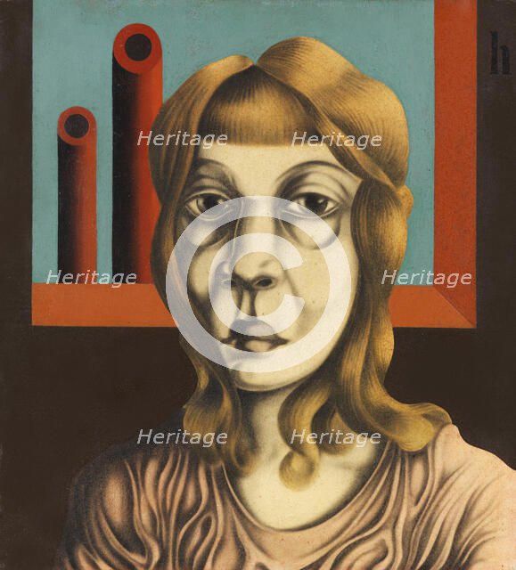 Factory worker, 1926. Creator: Hoerle, Heinrich (1895-1936).