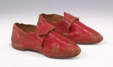 Shoes, European, late 18th century. Creator: Unknown.