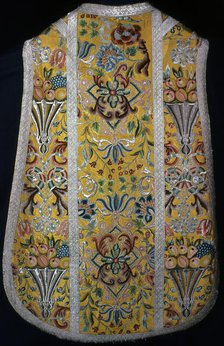 Chasuble, Central Europe, 18th century. Creator: Unknown.