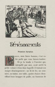 Landscapes and Street Corners: Moving , 1900. Creator: Auguste Louis Lepère (French, 1849-1918).