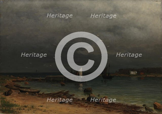 Before the Storm, 1872. Creator: Thorsten Waenerberg.