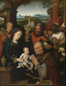 The Adoration of the Magi, mid-16th century. Creator: Cornelis van Cleve.