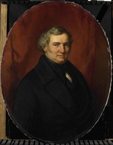 Posthumous Portrait of Hendrik André Cornelis Tierens, City Functionary of Heusden, 1852. Creator: Bastian de Poorter.