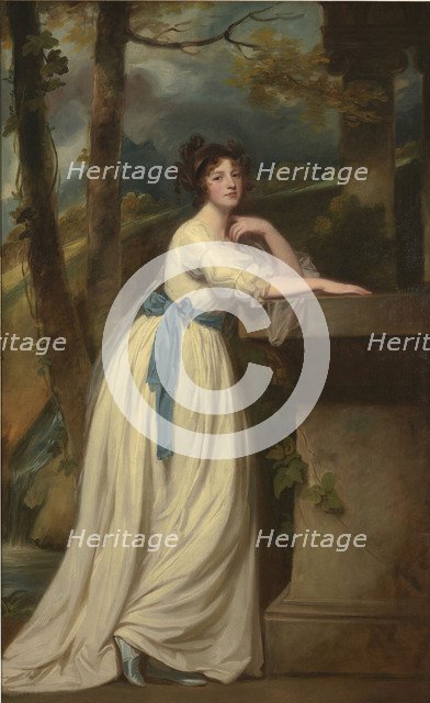 Portrait of Mrs. Andrew Reid. Artist: Romney, George (1734-1802)