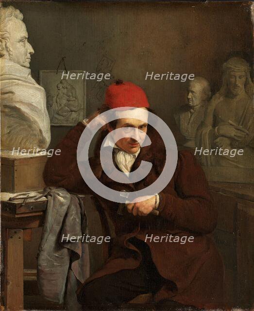 Portrait of Louis Royer, 1830. Creator: Charles van Beveren.