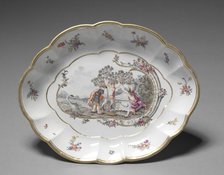 Oval Dish, c. 1760-1765. Creator: Nymphenburg Porcelain Factory (German, founded 1747).