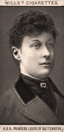 H.S.H Princess Louis of Battenberg, 1908. Creator: WD & HO Wills.