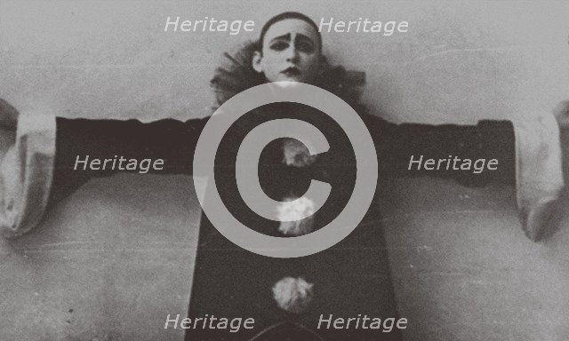 Alexander Vertinsky as Pierrot, 1918.