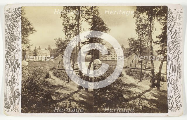 St. Regis Lake, Paul Smth's, late 19th century. Creator: Baldwin Photo.