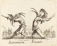 Scaramucia and Fricasso. Creator: Unknown.